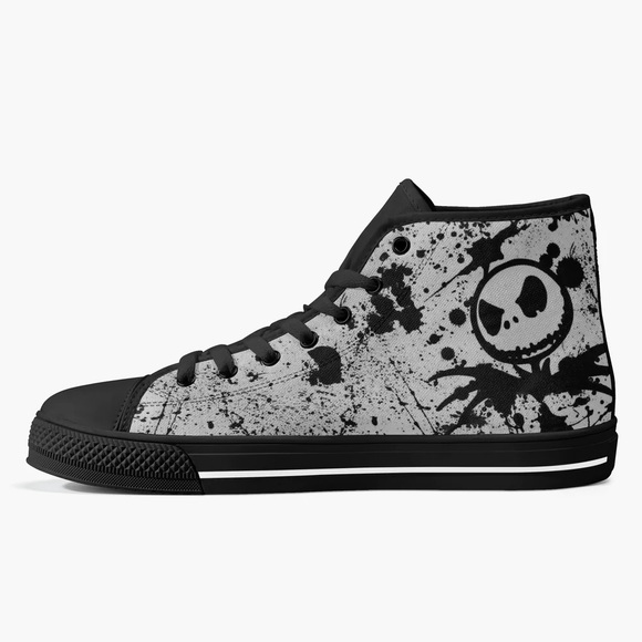 JACK SKELLINGTON UNISEX CANVAS SHOES – HIGH TOP KY31 Size 9 UNISEX - Picture 5 of 16